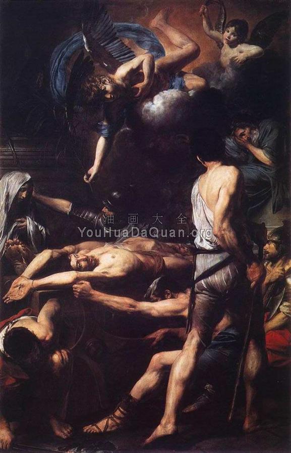 Martyrdom of St Processus and St Martinian - 简·德·布伦·瓦伦汀